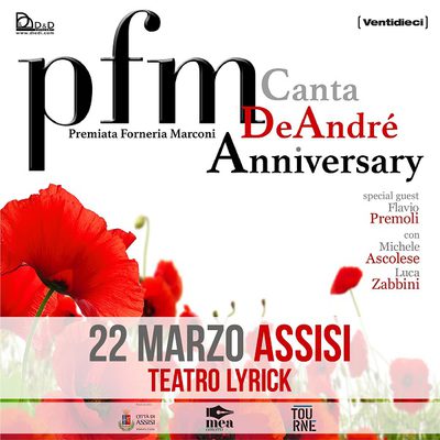 PFM Canta De Andrè - Anniversary