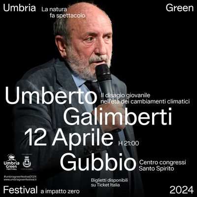 Umberto Galimberti -  Il disagio giovanile nell'età dei cambiamenti climatici
