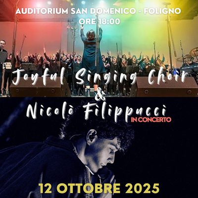 Joyful Singing Choir & Nicolò Filippucci IN CONCERTO