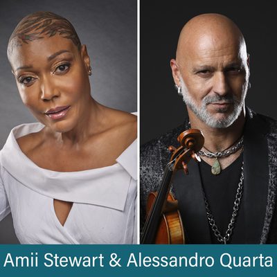 Amii Stewart e Alessandro Quarta