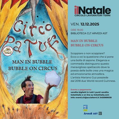 Man in Bubble - Bubble on Circus