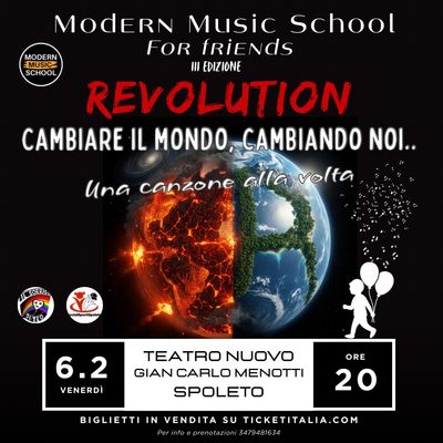Revolution - Cambiare il mondo, Cambiamo noi - Una canzone alla volta