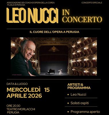 Leo Nucci in concerto -  Il cuore dell’Opera a Perugia