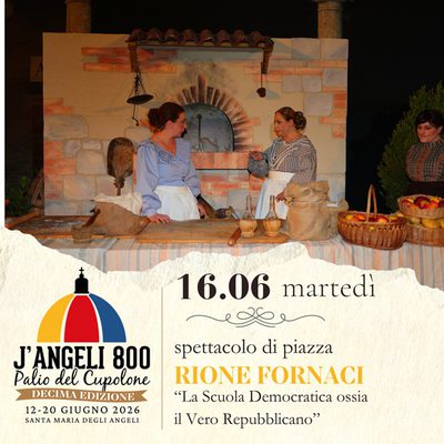 Rione Fornaci “La Scuola Democratica ossia il Vero Repubblicano”