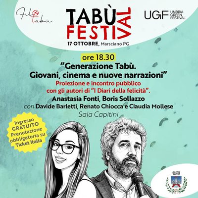 Anastasia Fonti e Boris Sollazzo - Generazione Tabù - Giovani, cinema e nuove narrazioni.