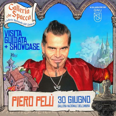 Piero Pelu' - Visita Guidata + Showcase
