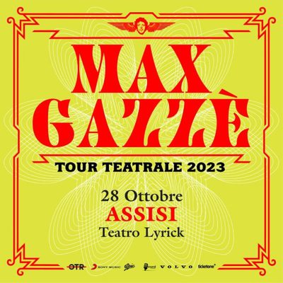 Max Gazzè - Tour Teatrale 2023